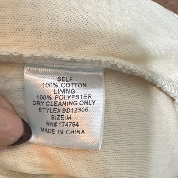 NWT Incredible Cream Crotchet Maxi Dress w/ Lots of Fringe Details Retail $1699! - Picture 11 of 12